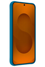 Nomfy Nomfy Samsung Galaxy S25 Edge Hoesje Siliconen - Donkerblauw