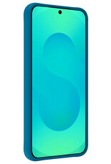 Forterra Forterra Samsung Galaxy S25 Edge Hoesje Siliconen - Donkerblauw - 2 PACK