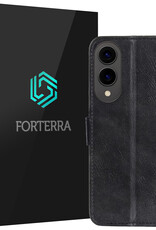 Forterra Forterra Samsung Galaxy S25 Edge Hoesje Bookcase - Zwart