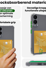 BASEY. BASEY. Samsung Galaxy S25 Edge Hoesje Pashouder - 2 PACK