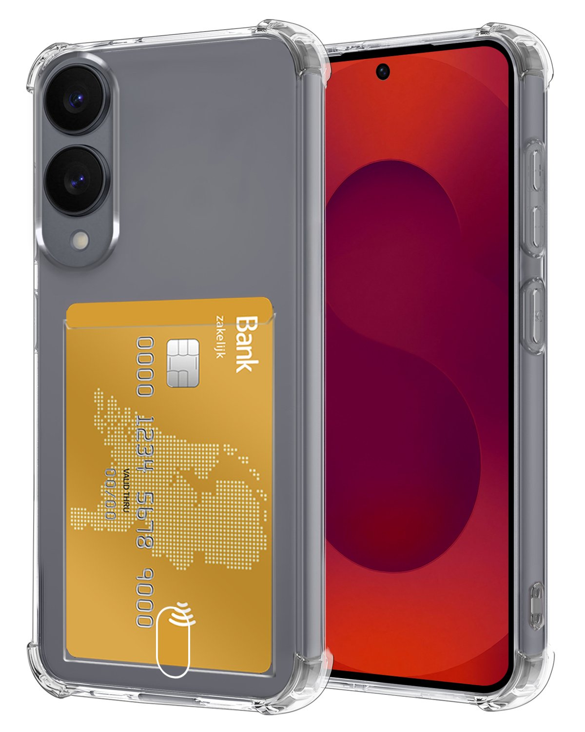 NoXx NoXx Samsung Galaxy S25 Edge Hoesje Pashouder