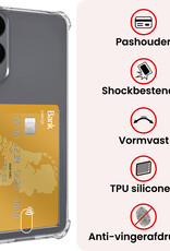 NoXx NoXx Samsung Galaxy S25 Edge Hoesje Pashouder - 2 PACK