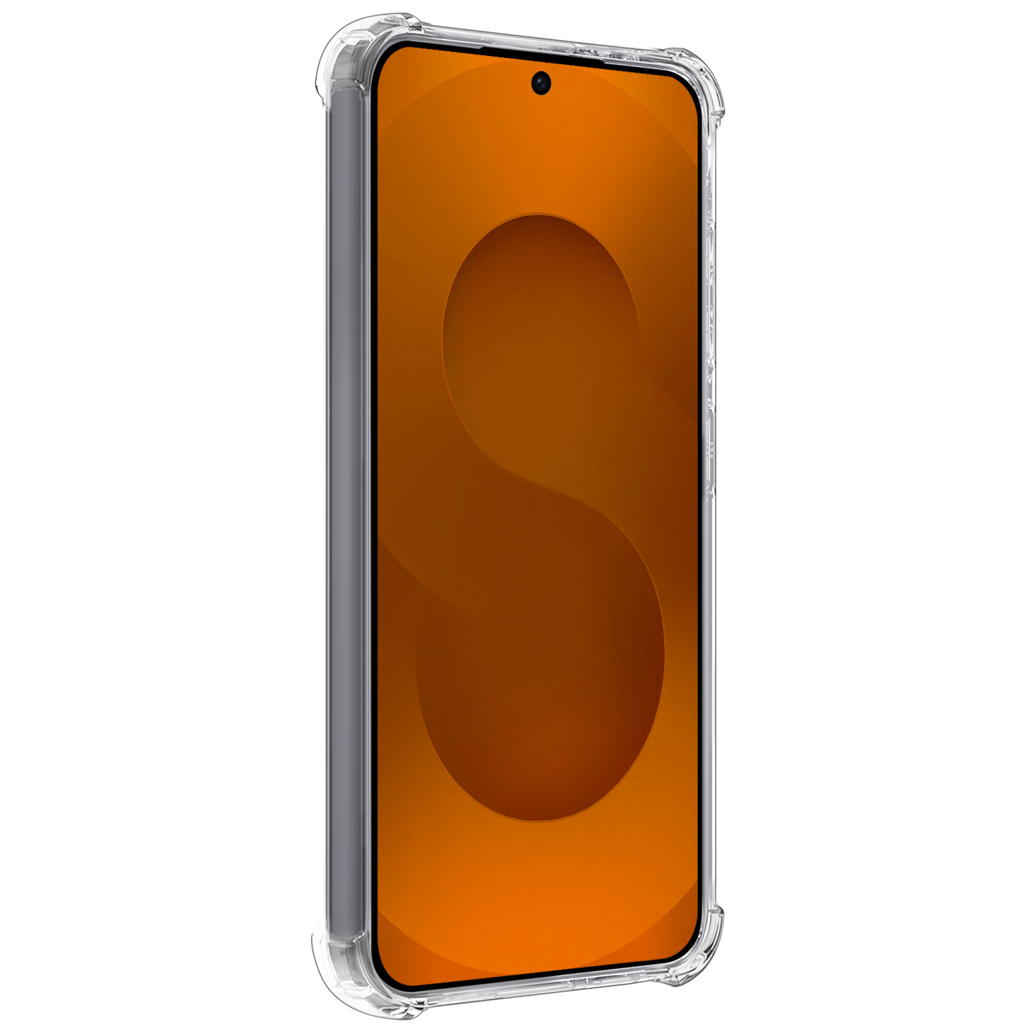 Nomfy Nomfy Samsung Galaxy S25 Edge Hoesje Pashouder Met Screenprotector