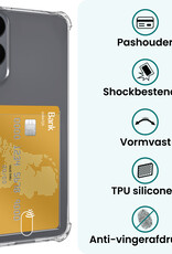 Forterra Forterra Samsung Galaxy S25 Edge Hoesje Pashouder Met 2x Screenprotector