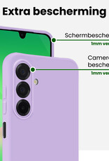 BASEY. BASEY. Samsung Galaxy A26 Hoesje Siliconen - Lila - 2 PACK