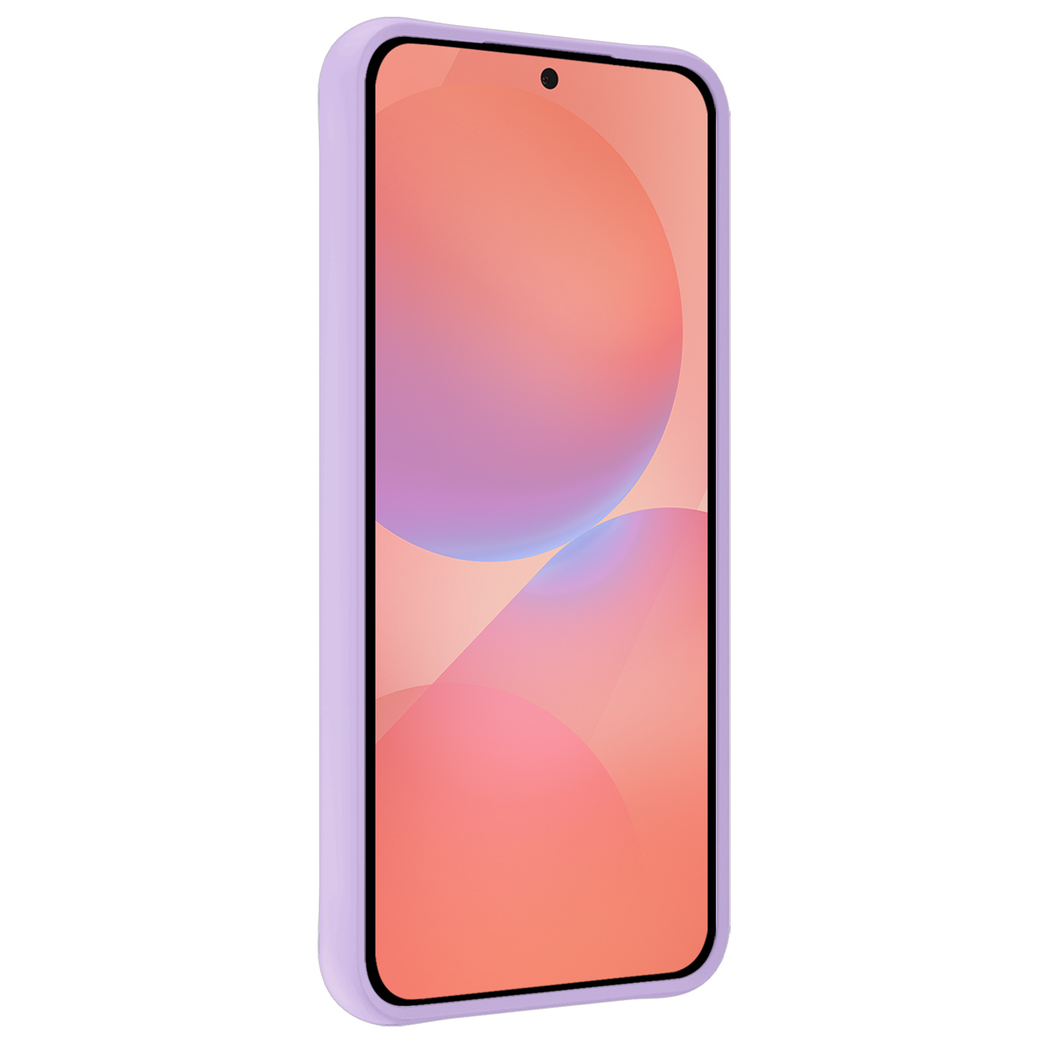 NoXx NoXx Samsung Galaxy A36 Hoesje Siliconen Met 2x Screenprotector - Lila