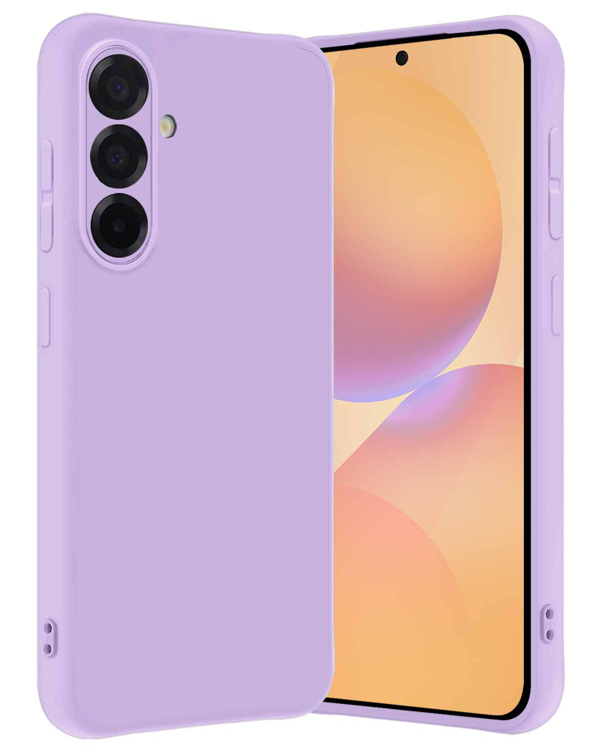 Nomfy Nomfy Samsung Galaxy A36 Hoesje Siliconen - Lila