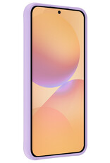 Nomfy Nomfy Samsung Galaxy A36 Hoesje Siliconen Met Screenprotector - Lila