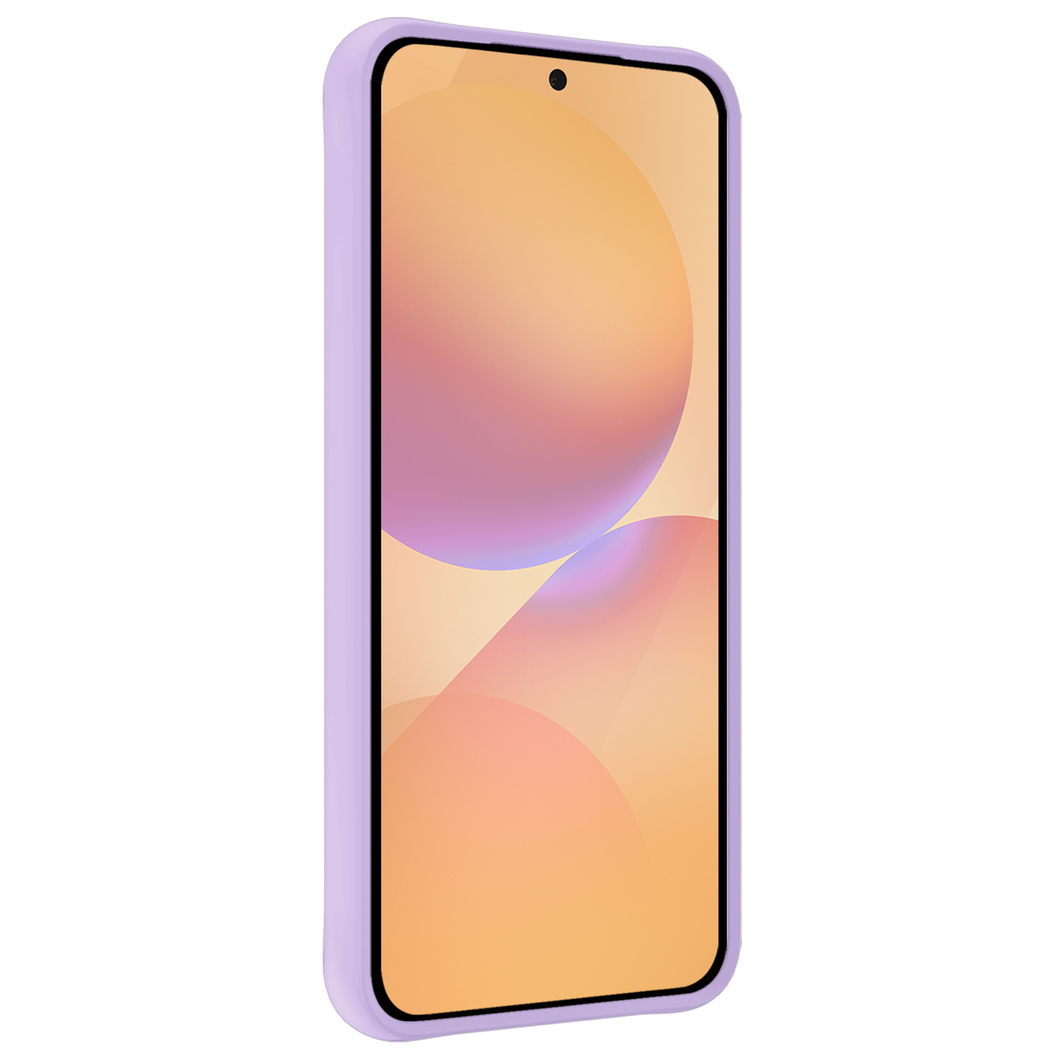 Nomfy Nomfy Samsung Galaxy A36 Hoesje Siliconen Met 2x Screenprotector - Lila