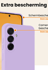Nomfy Nomfy Samsung Galaxy A56 Hoesje Siliconen - Lila