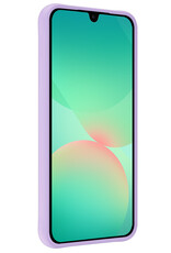 Forterra Forterra Samsung Galaxy A26 Hoesje Siliconen - Lila - 2 PACK