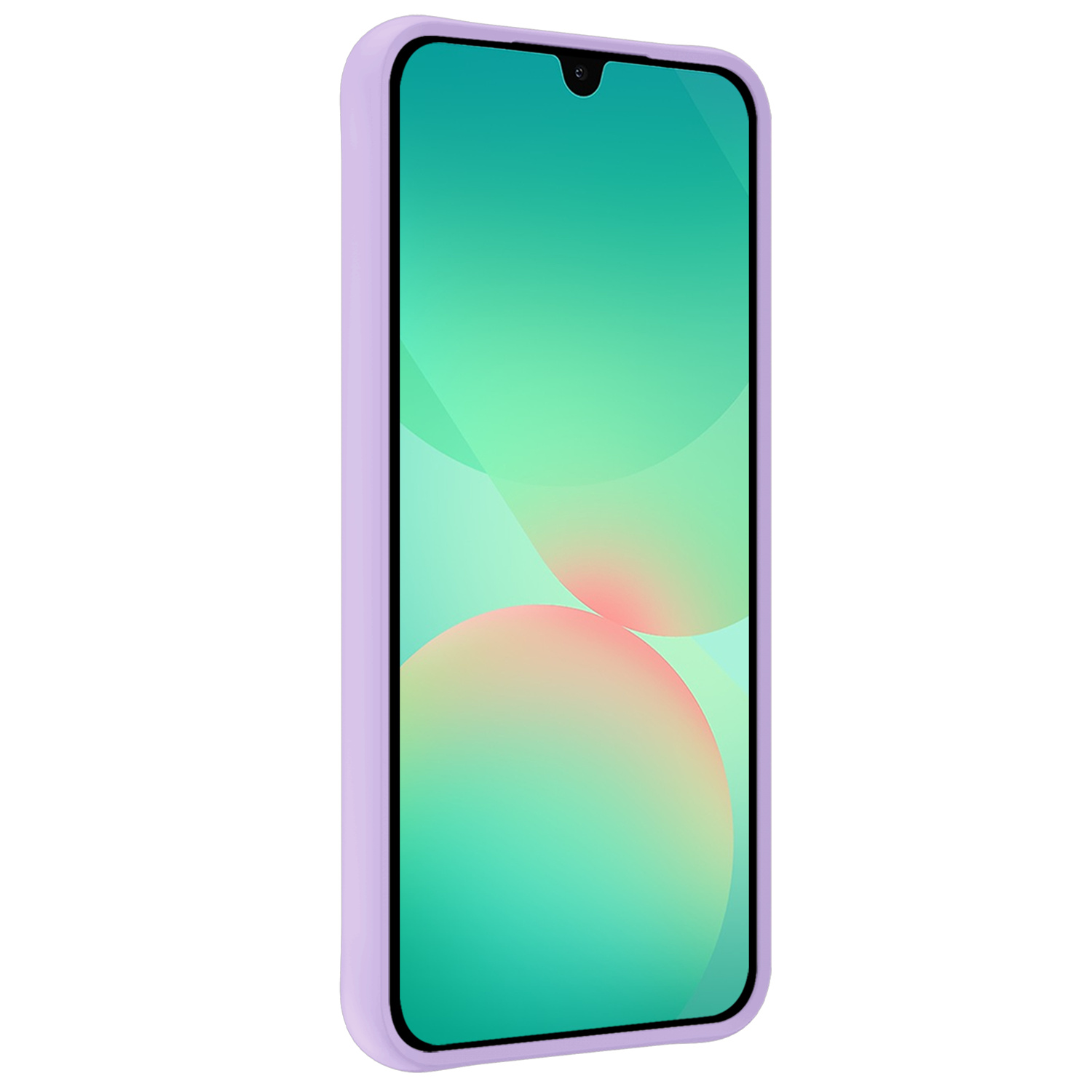 Forterra Forterra Samsung Galaxy A26 Hoesje Siliconen Met 2x Screenprotector - Lila