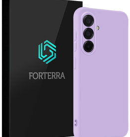 Forterra Forterra Samsung Galaxy A36 Hoesje Siliconen - Lila