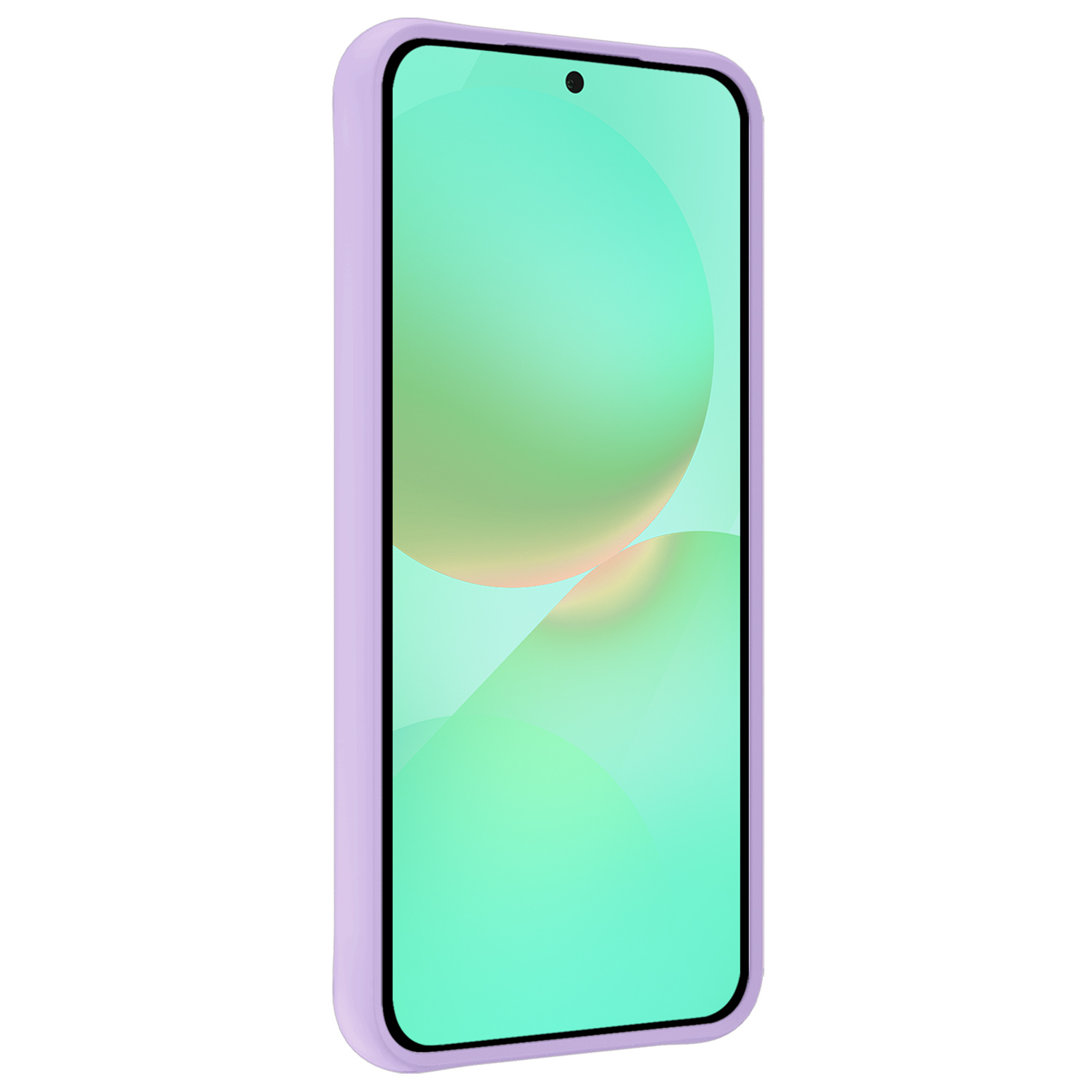 Forterra Forterra Samsung Galaxy A36 Hoesje Siliconen Met Screenprotector - Lila