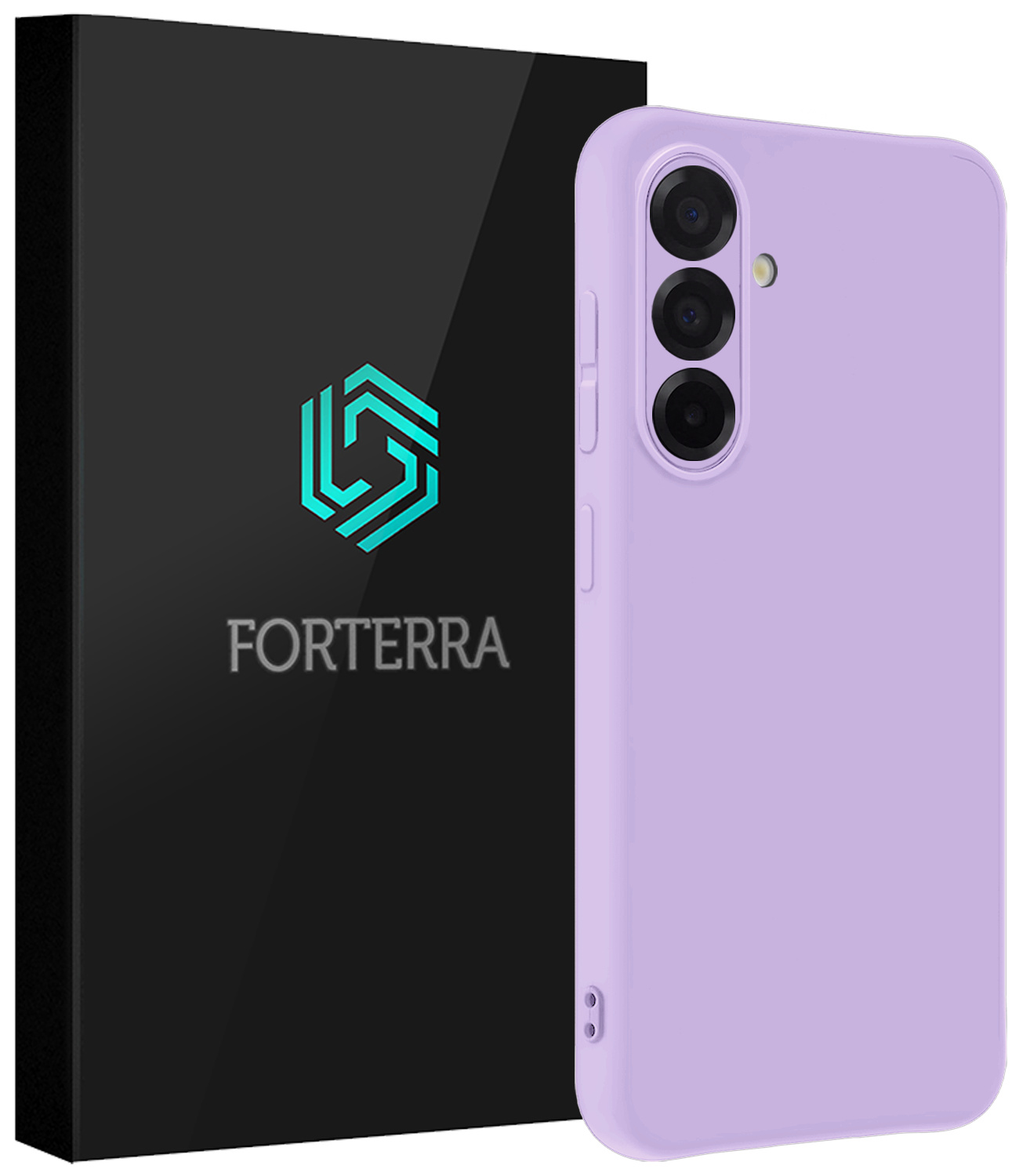 Forterra Forterra Samsung Galaxy A56 Hoesje Siliconen - Lila