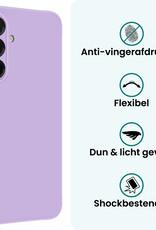 Forterra Forterra Samsung Galaxy A56 Hoesje Siliconen - Lila