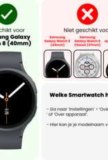 Nomfy Nomfy Samsung Galaxy Watch 8 (40 mm) Screenprotector - 2 PACK