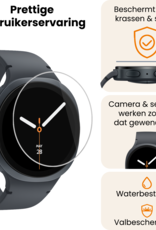 Nomfy Nomfy Samsung Galaxy Watch 8 (44 mm) Screenprotector - 2 PACK