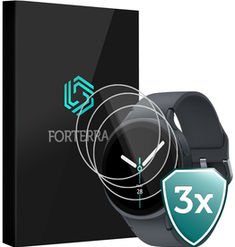 Forterra Forterra Samsung Galaxy Watch 8 (40 mm) Screenprotector - 3 PACK