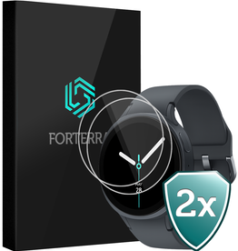 Forterra Forterra Samsung Galaxy Watch 8 (44 mm) Screenprotector - 2 PACK