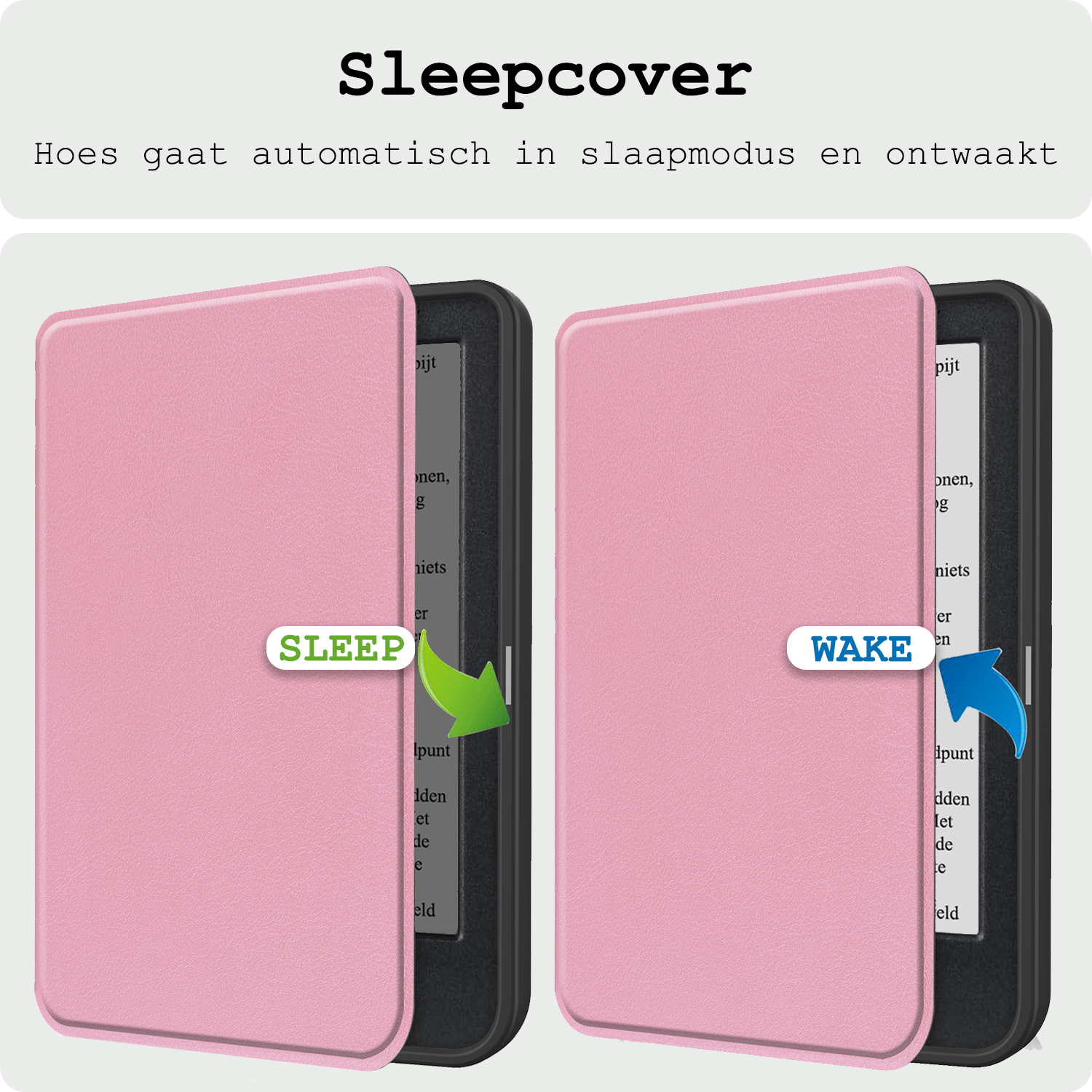 BASEY. BASEY. Kobo Clara BW Hoesje - Roze