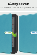 BASEY. BASEY. Kobo Clara Colour Hoesje Met Screenprotector - Turquoise