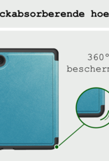 BASEY. BASEY. Kobo Clara BW Hoesje Trifold Met Screenprotector - Turquoise