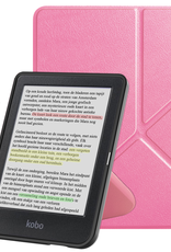 NoXx NoXx Kobo Clara Colour Hoesje Trifold - Roze
