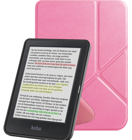 NoXx NoXx Kobo Clara Colour Hoesje Trifold - Roze