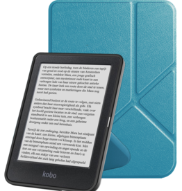 NoXx NoXx Kobo Clara Colour Hoesje Trifold - Turquoise
