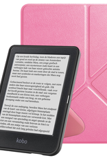 NoXx NoXx Kobo Clara BW Hoesje Trifold - Roze