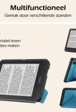 Nomfy Nomfy Kobo Clara BW Hoesje Trifold - Turquoise