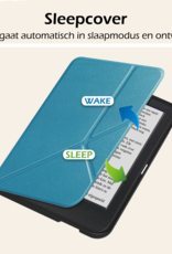 Nomfy Nomfy Kobo Clara BW Hoesje Trifold - Turquoise