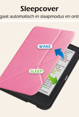 Nomfy Nomfy Kobo Clara Colour Hoesje Trifold - Roze