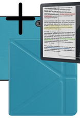 BASEY. BASEY. Kobo Libra Colour Hoesje Met Screenprotector - Turquoise