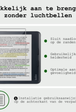BASEY. BASEY. Kobo Libra Colour Hoesje Met Screenprotector - Turquoise