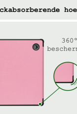 BASEY. BASEY. Kobo Libra Colour Hoesje Met Screenprotector - Roze