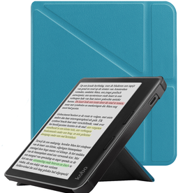 NoXx NoXx Kobo Libra Colour Hoesje - Turquoise