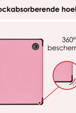NoXx NoXx Kobo Libra Colour Hoesje Met Screenprotector - Roze
