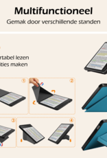 Nomfy Nomfy Kobo Libra Colour Hoesje Met Screenprotector - Turquoise