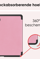 NoXx NoXx Kobo Clara BW Hoesje Met Screenprotector - Roze