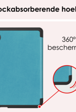 NoXx NoXx Kobo Clara BW Hoesje Met Screenprotector - Turquoise