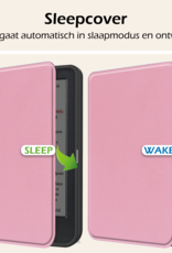 Nomfy Nomfy Kobo Clara Colour Hoesje Met Screenprotector - Roze