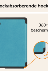 Nomfy Nomfy Kobo Clara Colour Hoesje Met Screenprotector - Turquoise