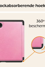 Nomfy Nomfy Kobo Clara BW Hoesje Trifold Met Screenprotector - Roze