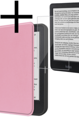 NoXx NoXx Kobo Clara BW Hoesje Met Screenprotector - Roze