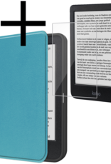 NoXx NoXx Kobo Clara BW Hoesje Met Screenprotector - Turquoise