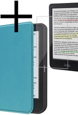 NoXx NoXx Kobo Clara Colour Hoesje Met Screenprotector - Turquoise