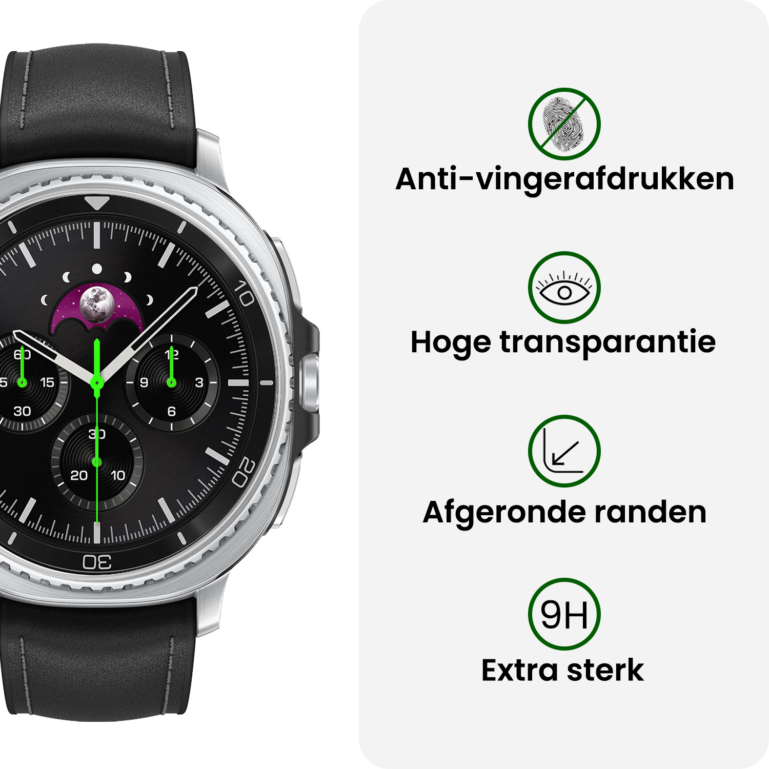 BASEY. BASEY. Samsung Galaxy Watch 8 Classic (46 mm) Screenprotector - 2 PACK
