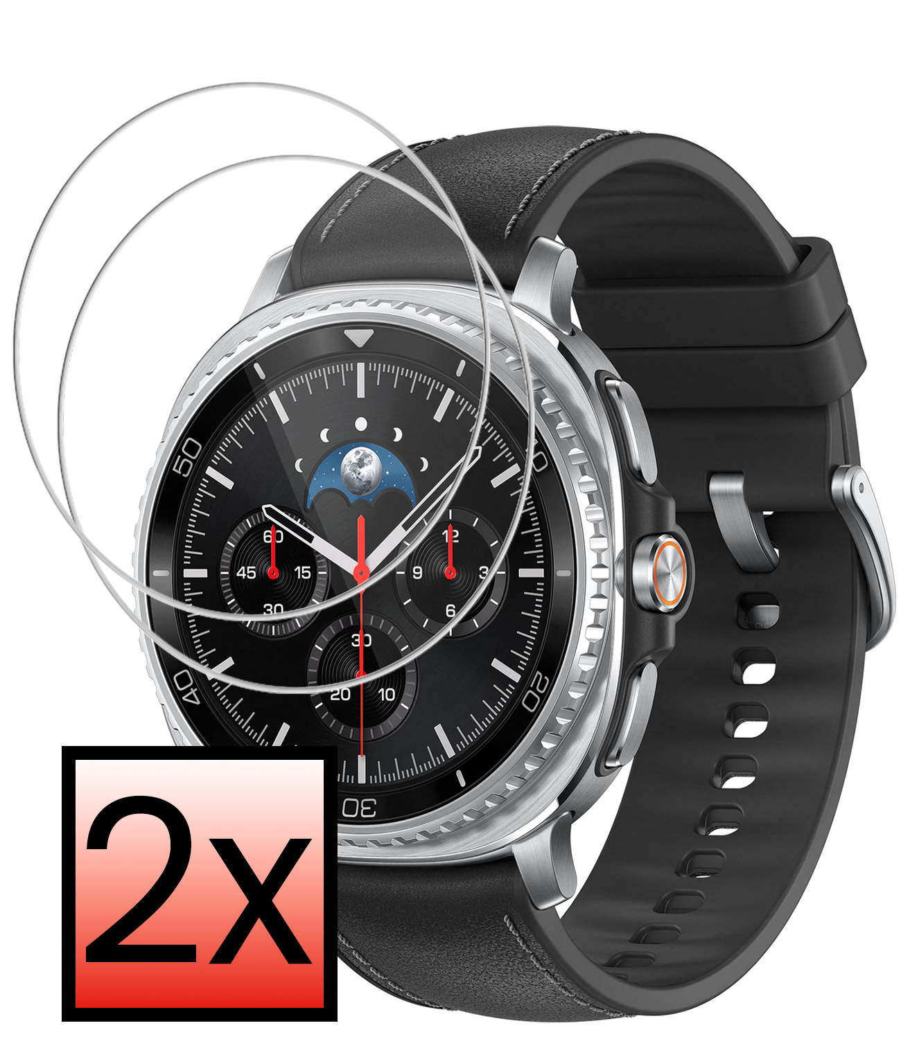NoXx NoXx Samsung Galaxy Watch 8 Classic (46 mm) Screenprotector - 2 PACK